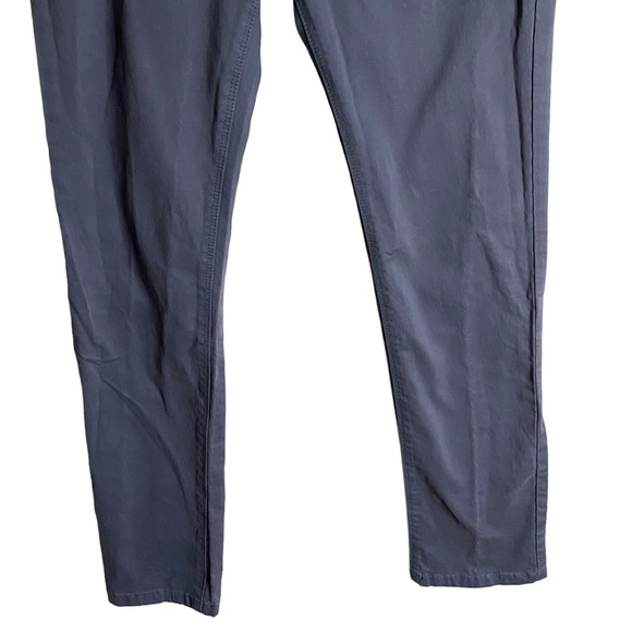 Topman Men’s Blue Button Fly Stretch Slim Chino Pants - Picture 3 of 8